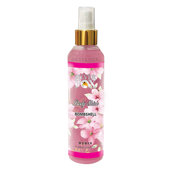 body shine-bombshell بادی شاین سیلور فاکس با رایحه بامب شل